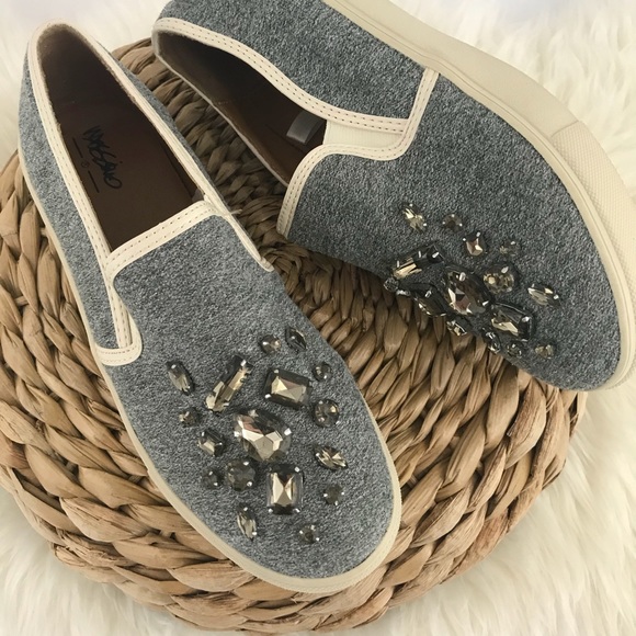 MOSSIMO | Gray Embellished Sneakers - Picture 2 of 8